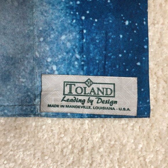 Toland Kathleen Parr McKenna Snowy Winter Scene Flag - Picture 11 of 11